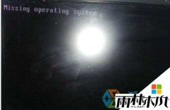 雨林木风win7旗舰版电脑开机出现missing operating system