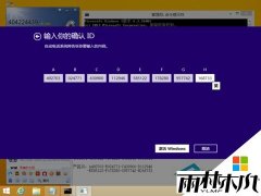 雨林木风Win8.1密钥激活Win10系统出现错误0xC004C003