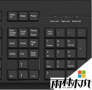 雨林木风win7系统的电脑键盘为什么无法输入文字